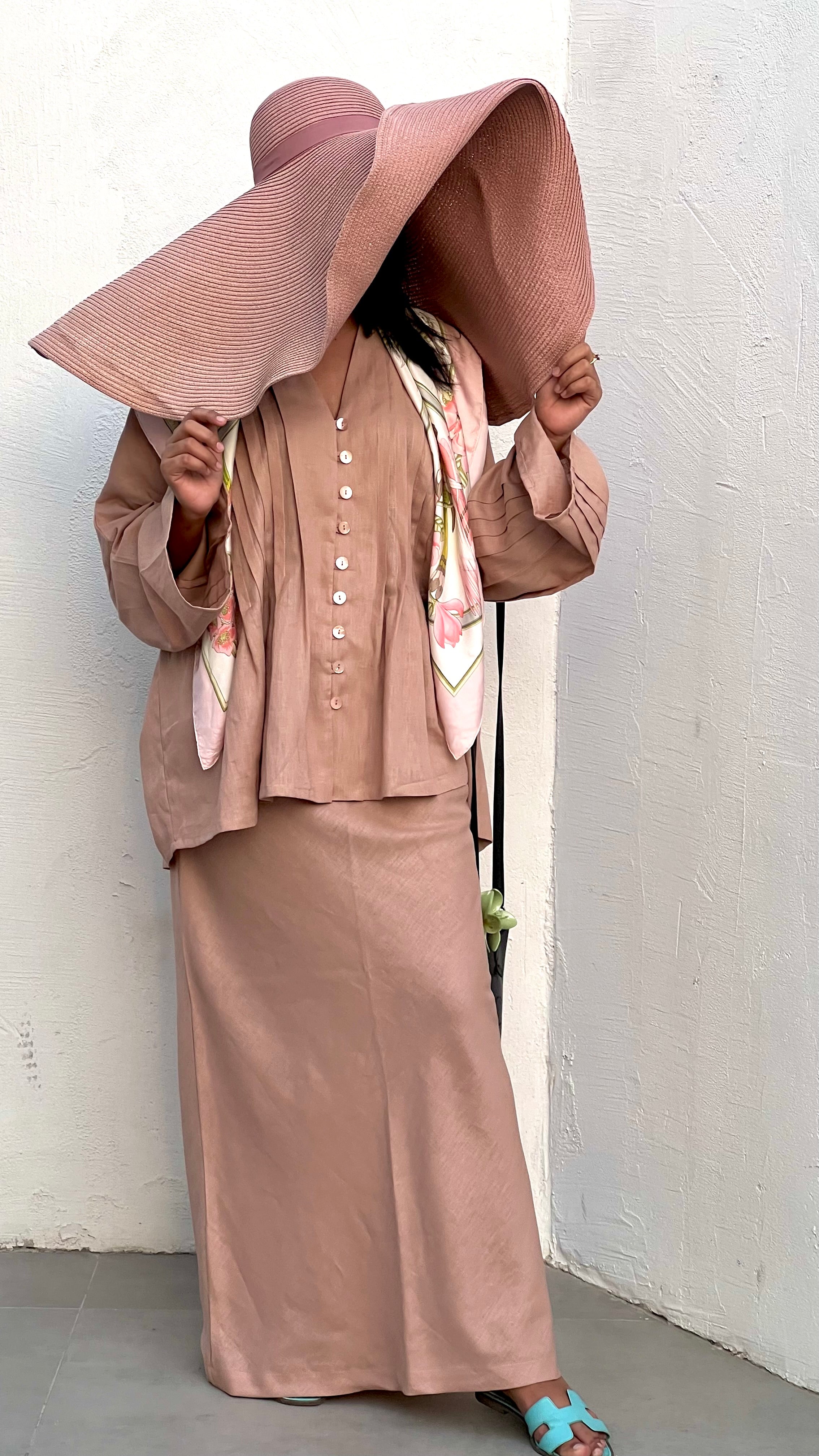 Pressed Rose Skirt Set