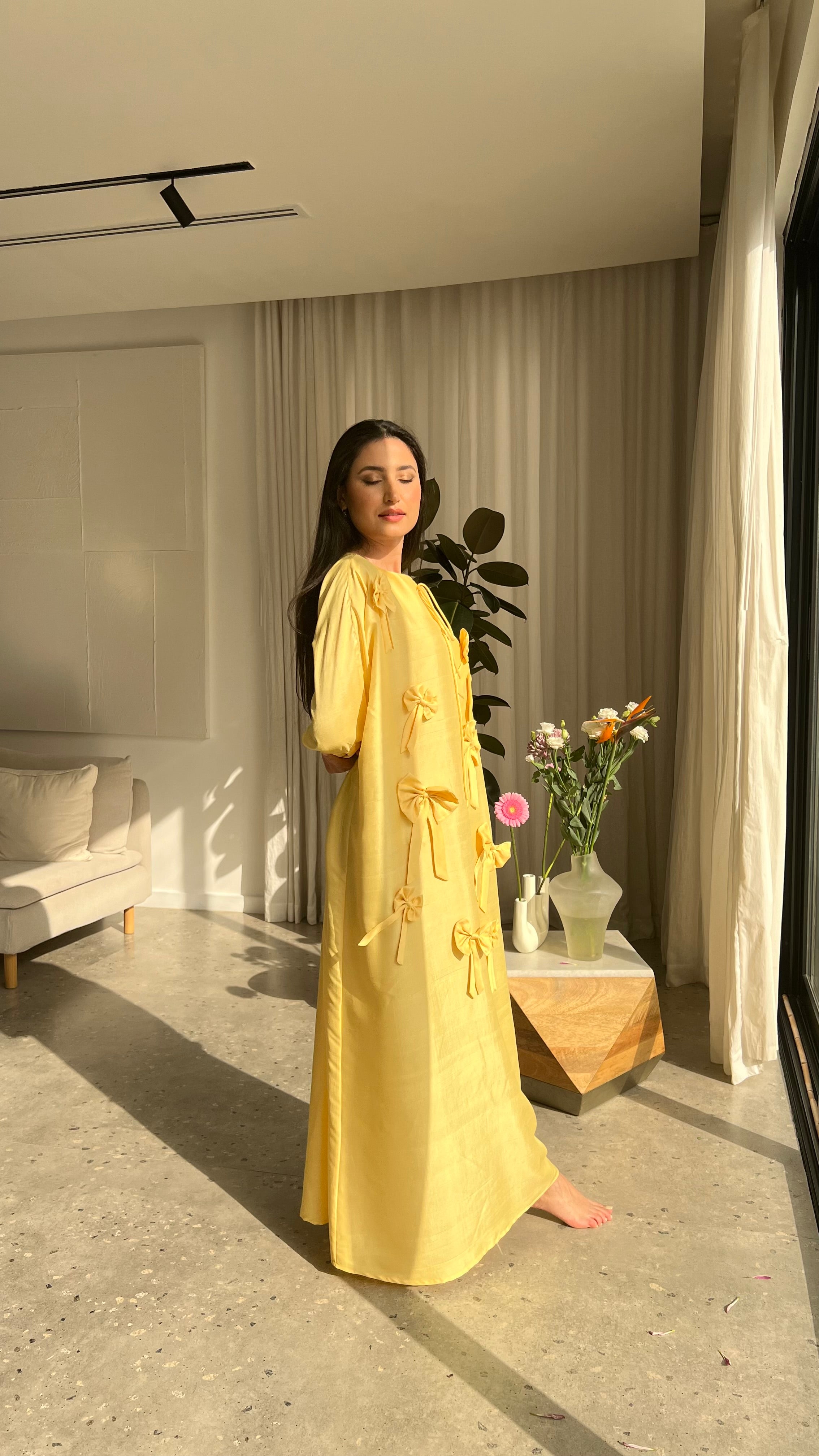 Scattered Bow Kaftan