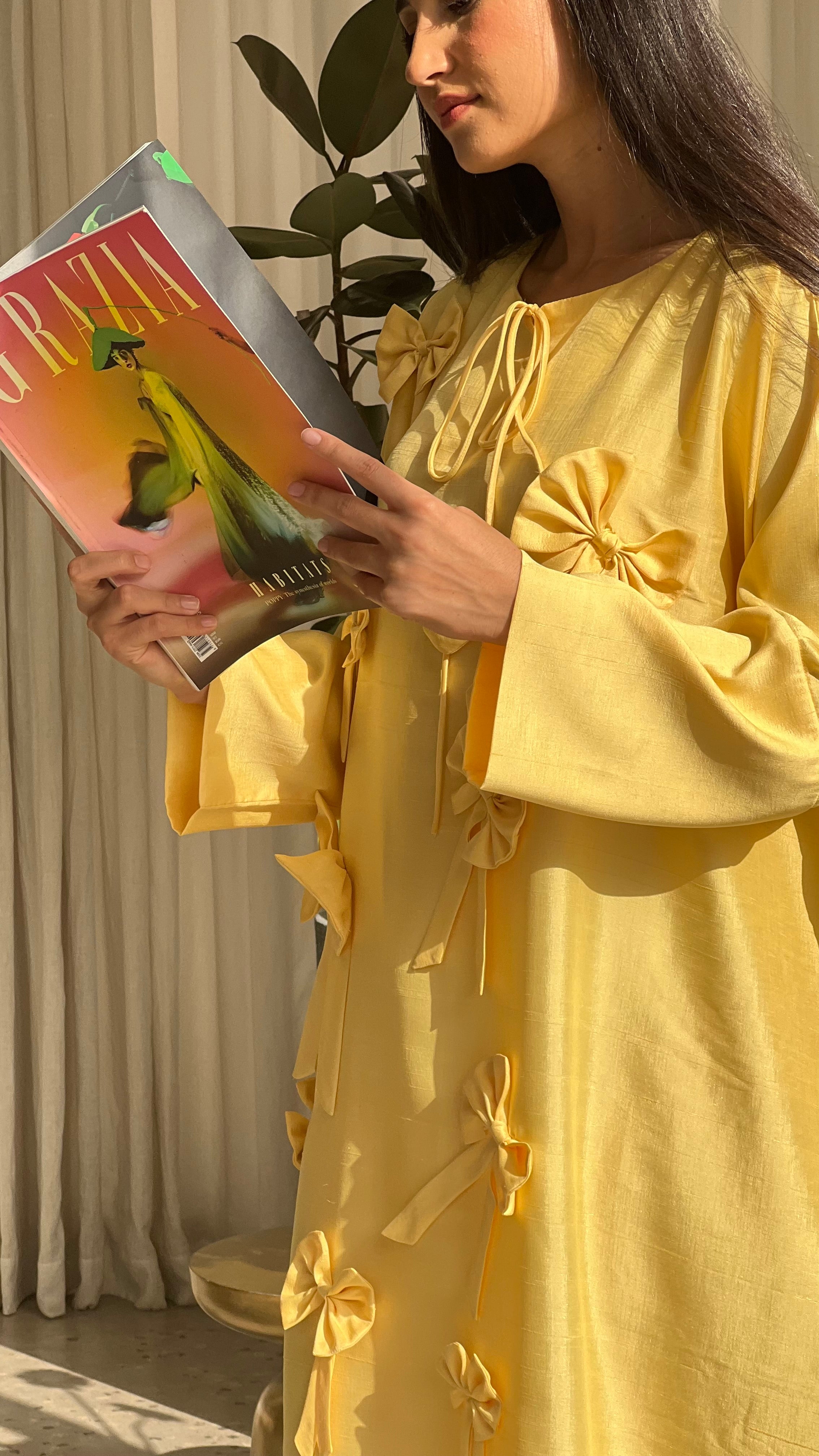 Scattered Bow Kaftan