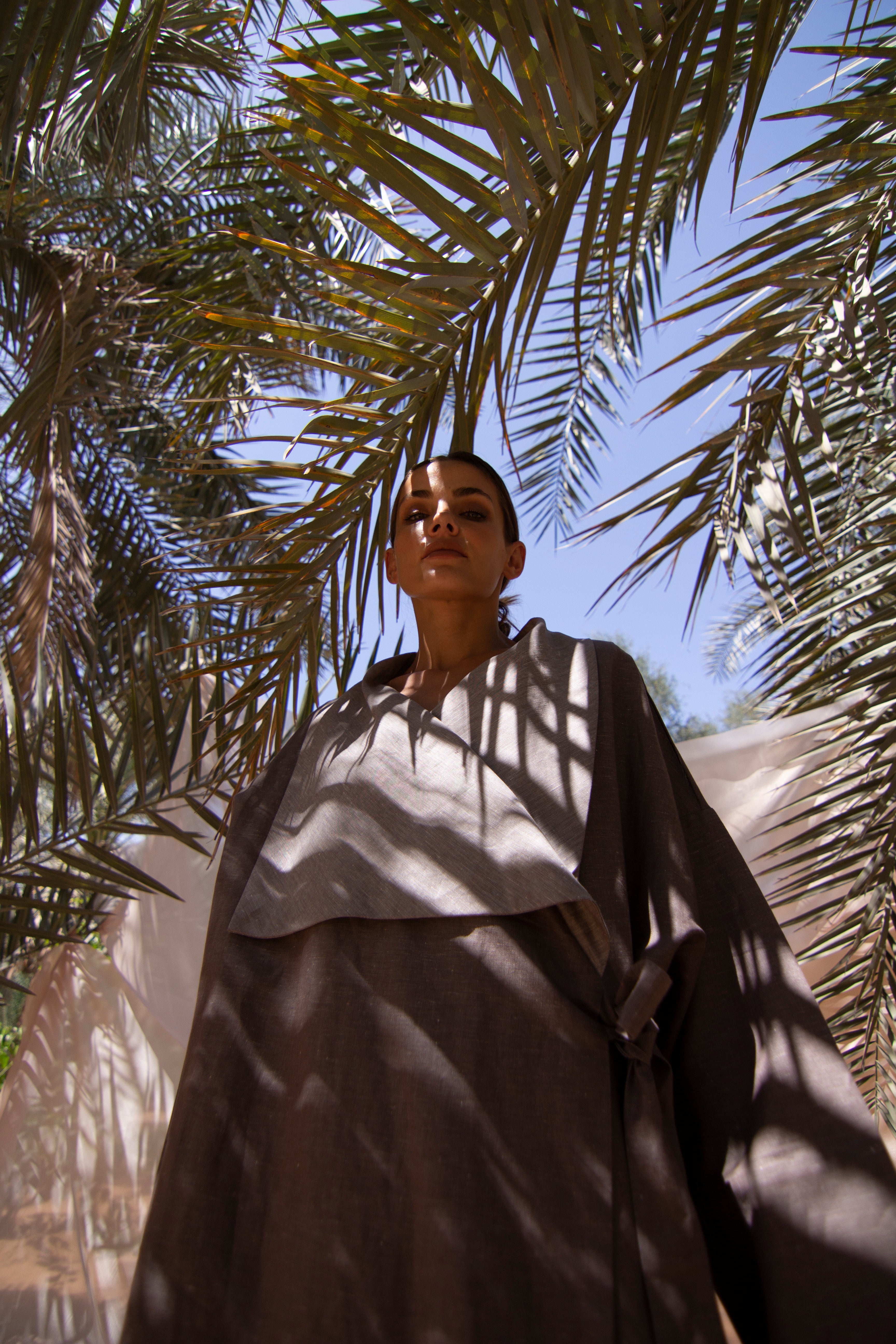 Side Tie Abaya