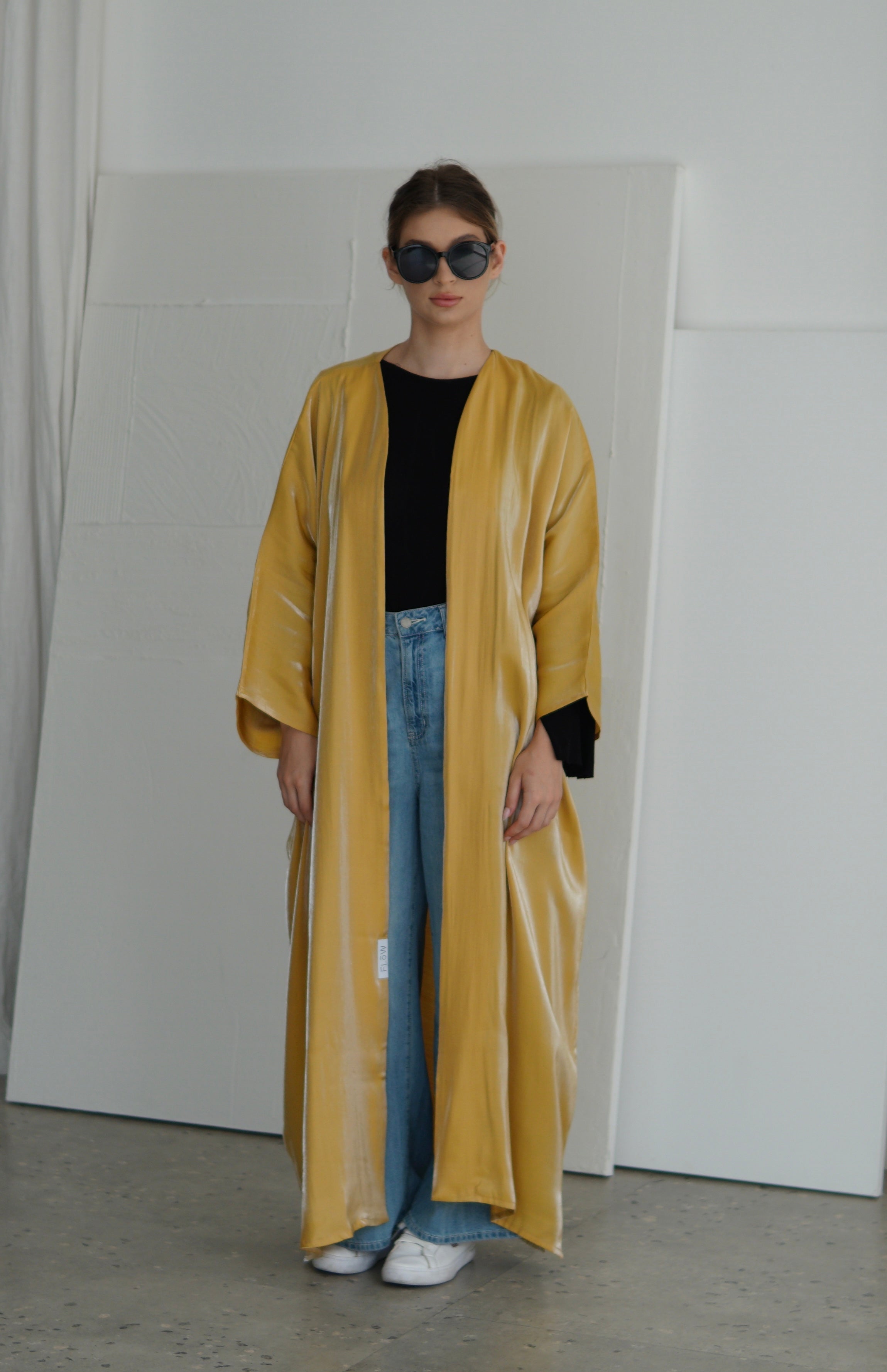 Glow Abaya - Yellow