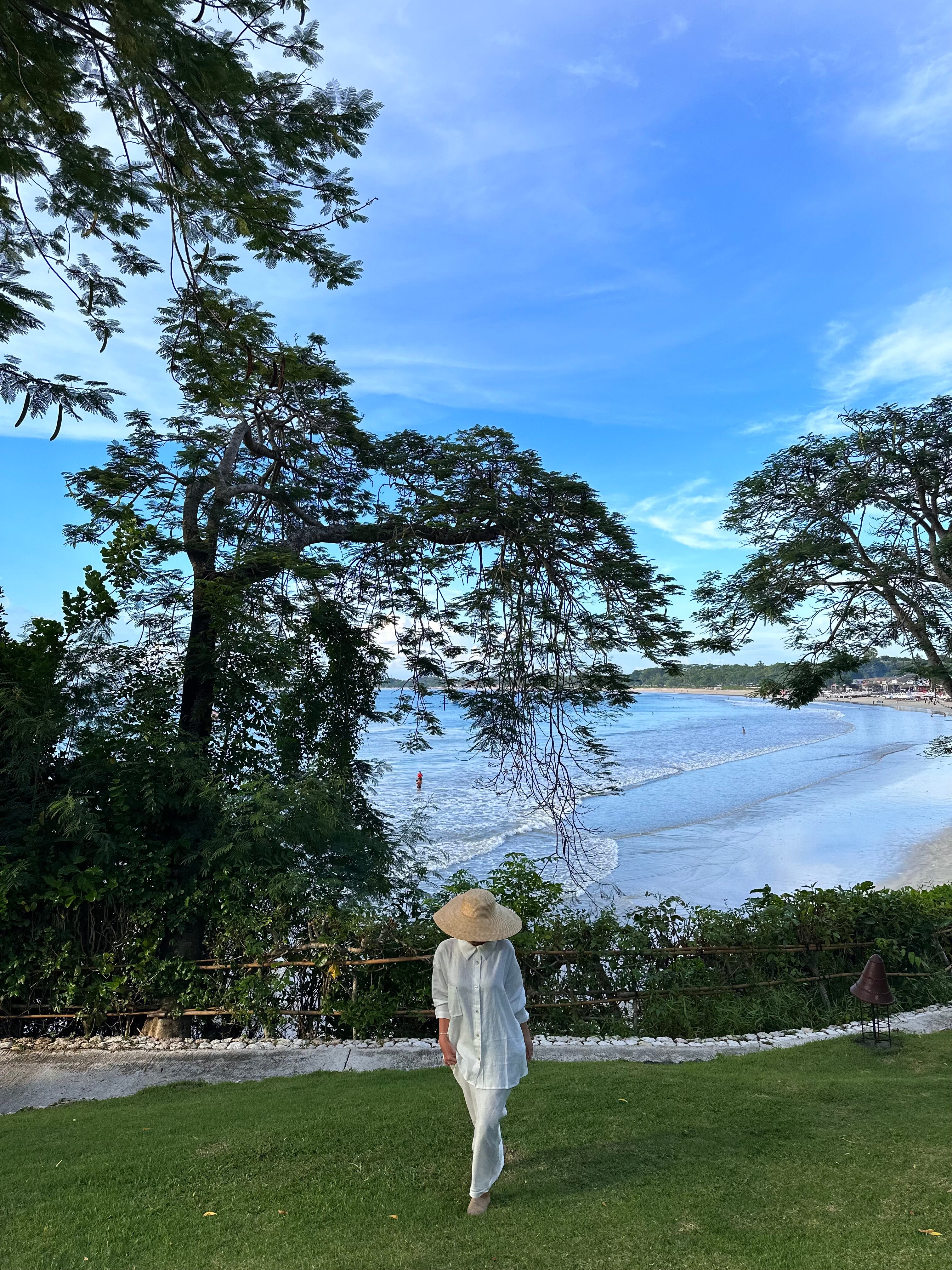 White Linen Trouser Set