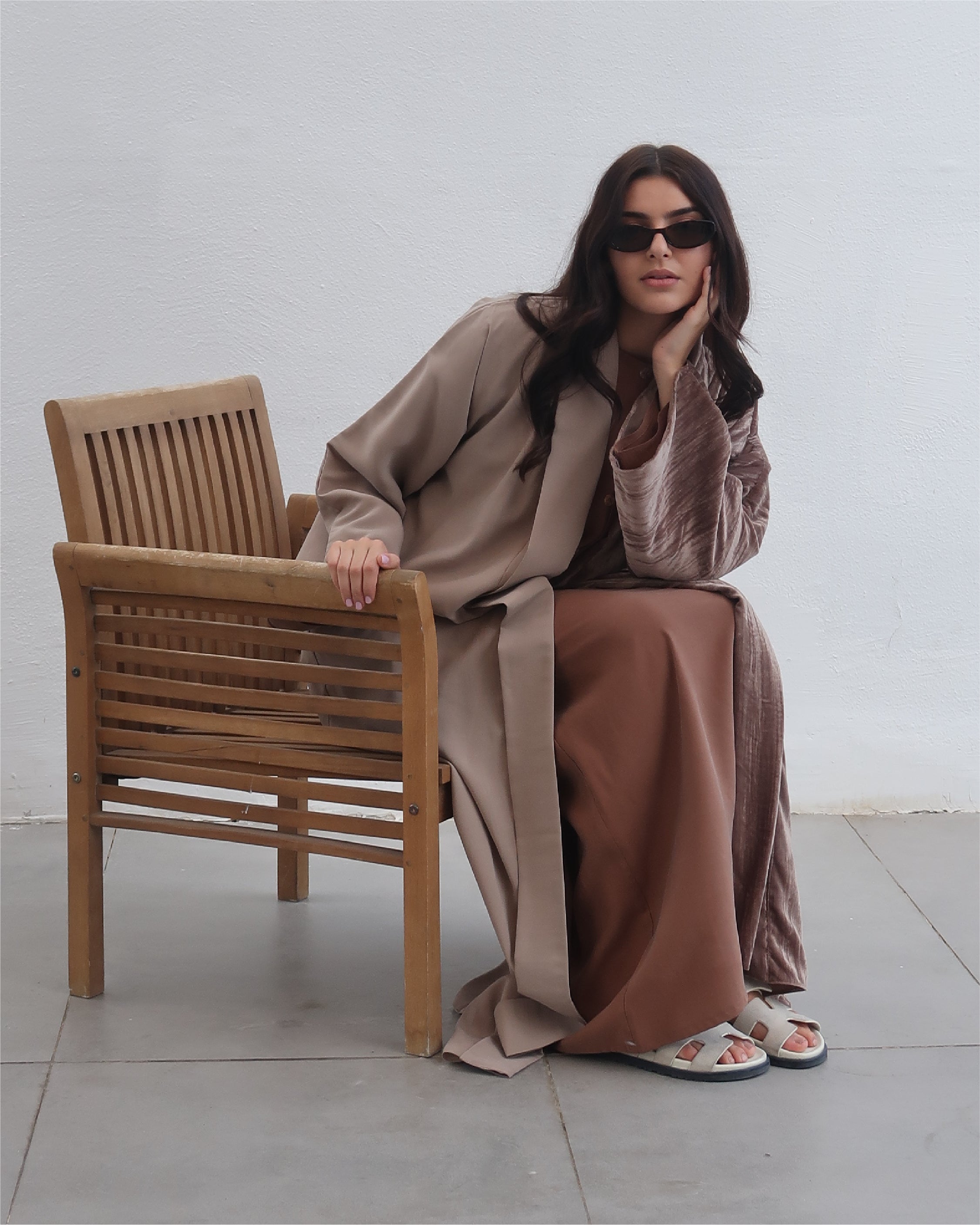 Warm Sand Abaya