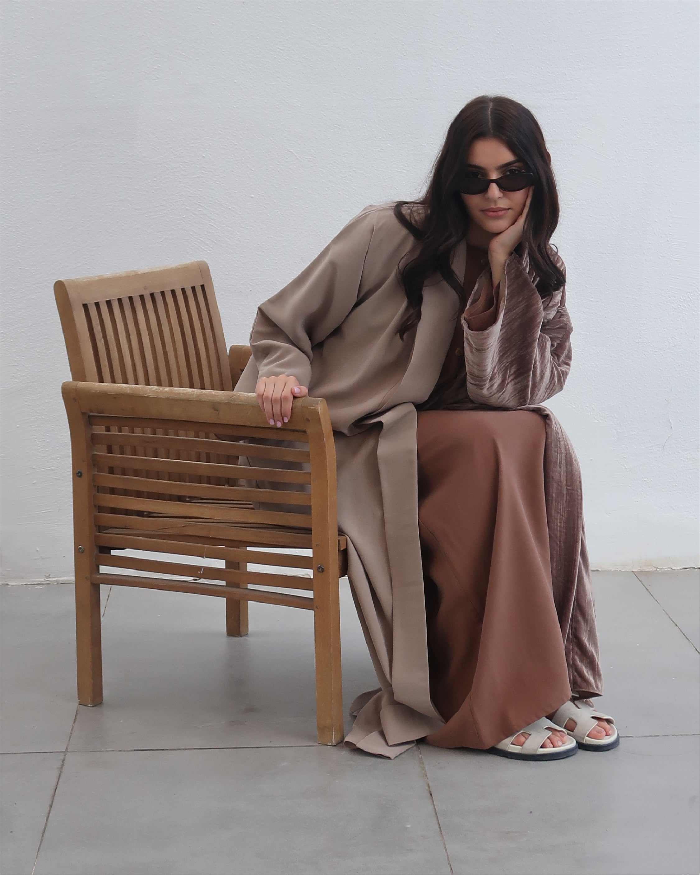 Warm Sand Abaya