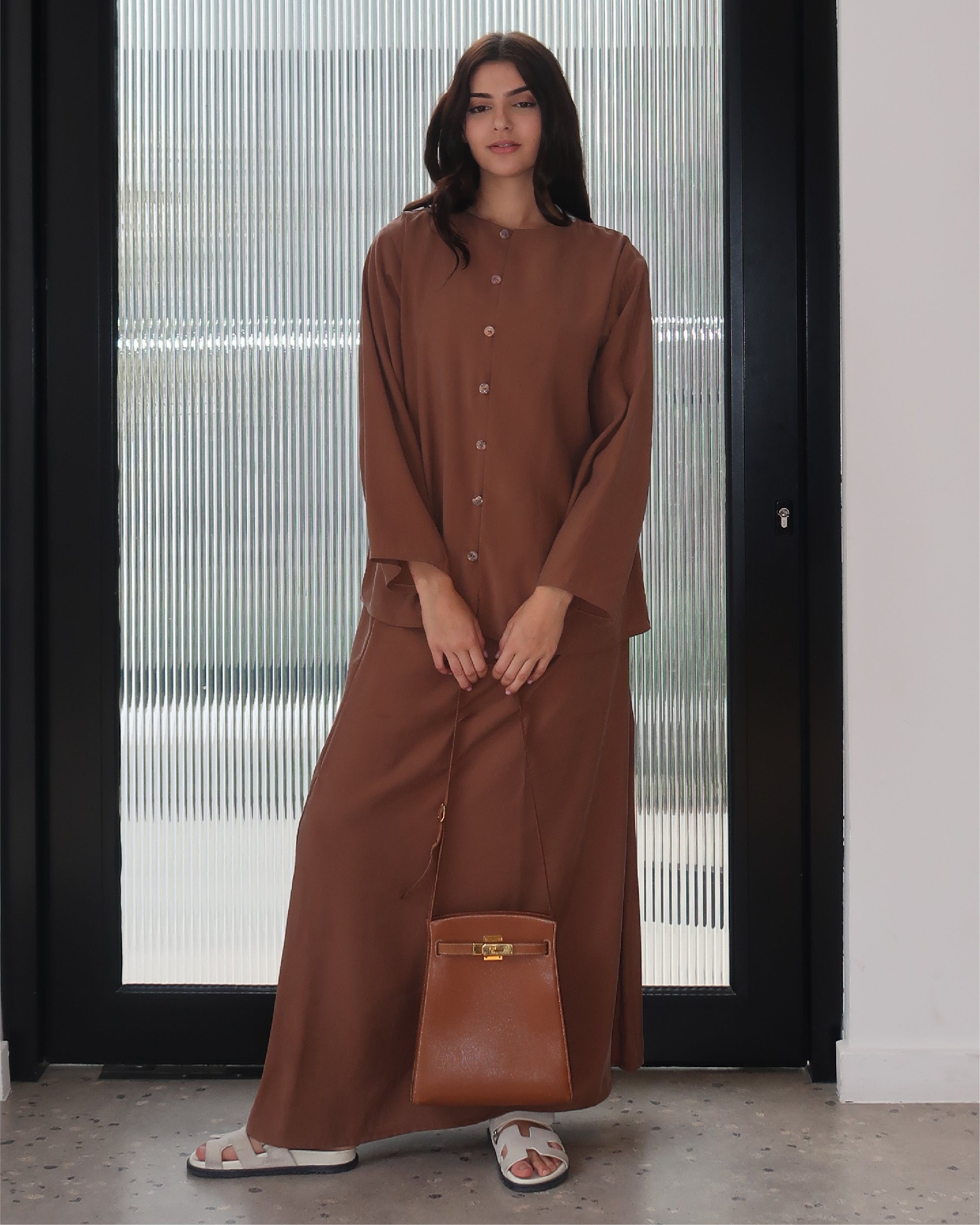 Tan Cotton Set