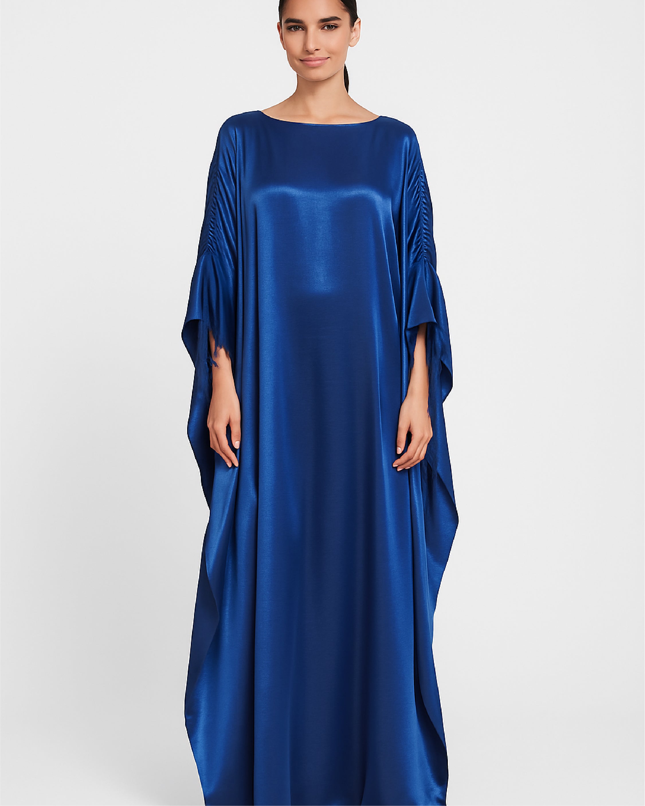 Shimmer Blue Kaftan