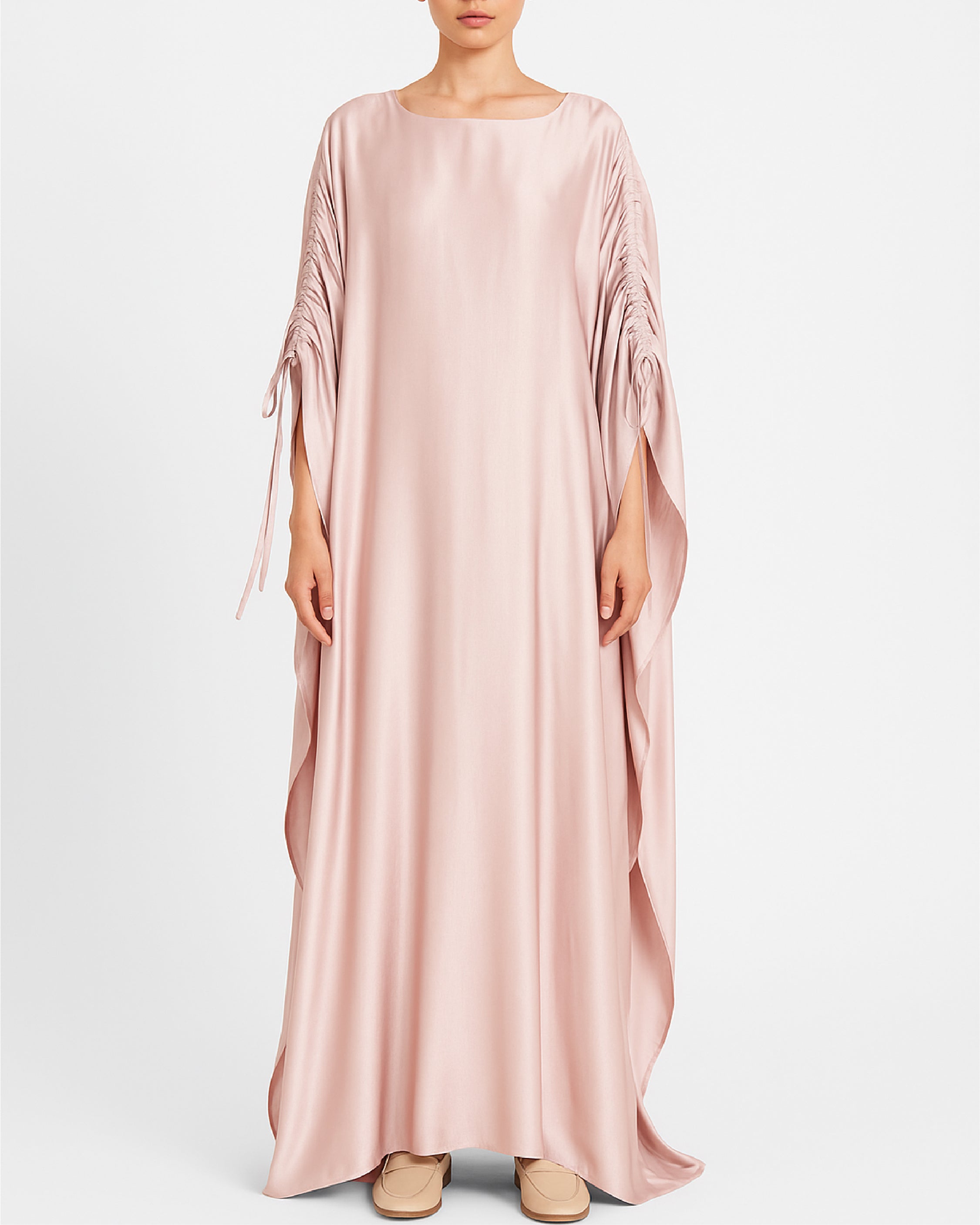 Shimmer Pink Kaftan
