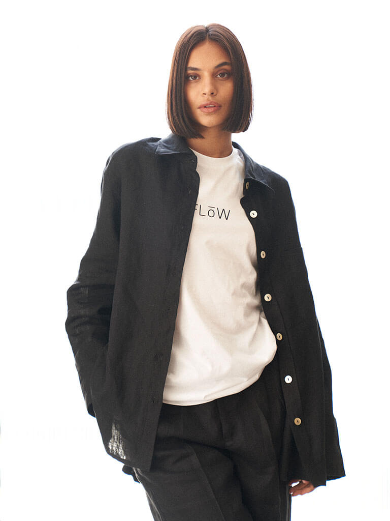 Basic Black Trouser Set
