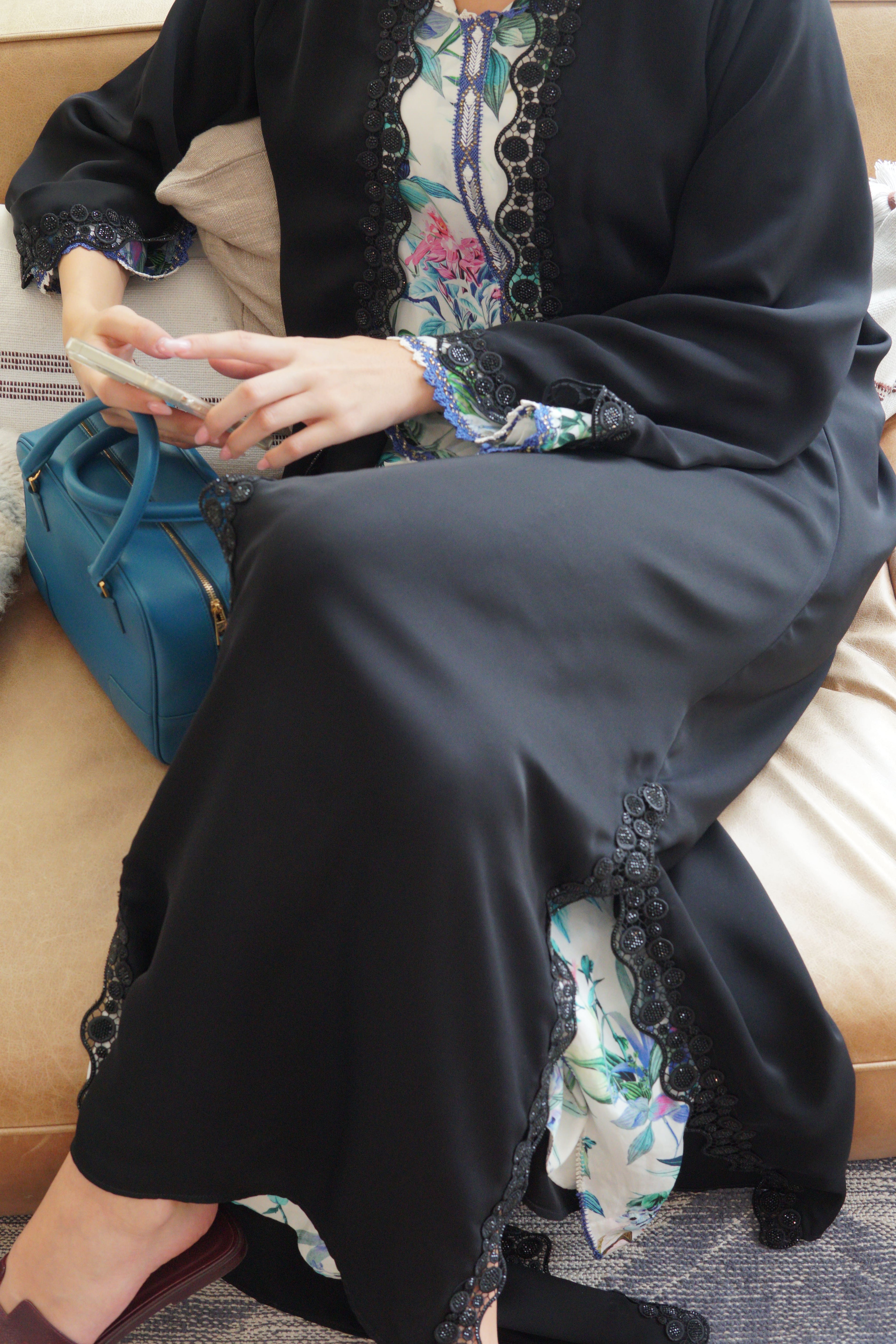 The Noir Abaya