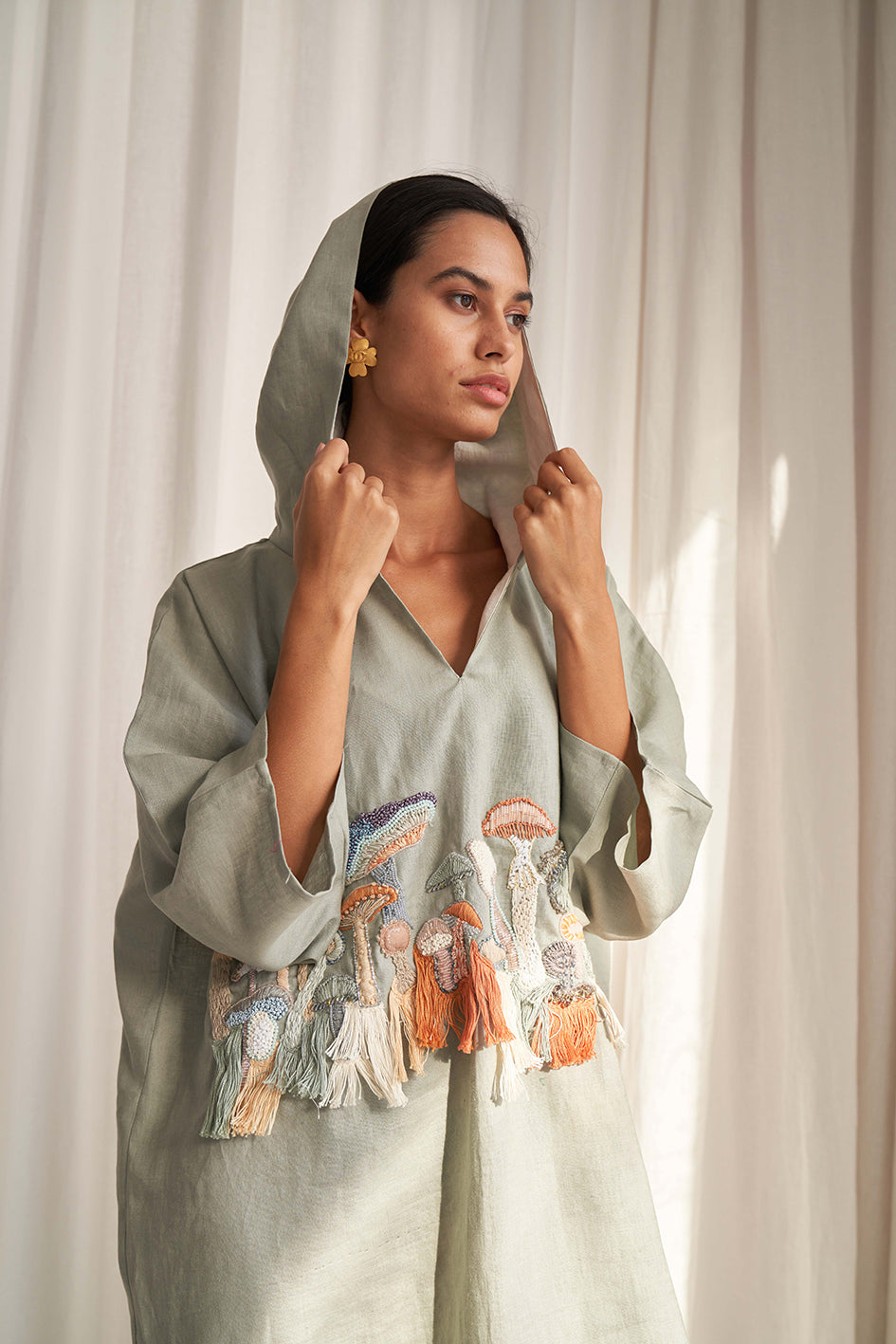 Mushroom Land Kaftan