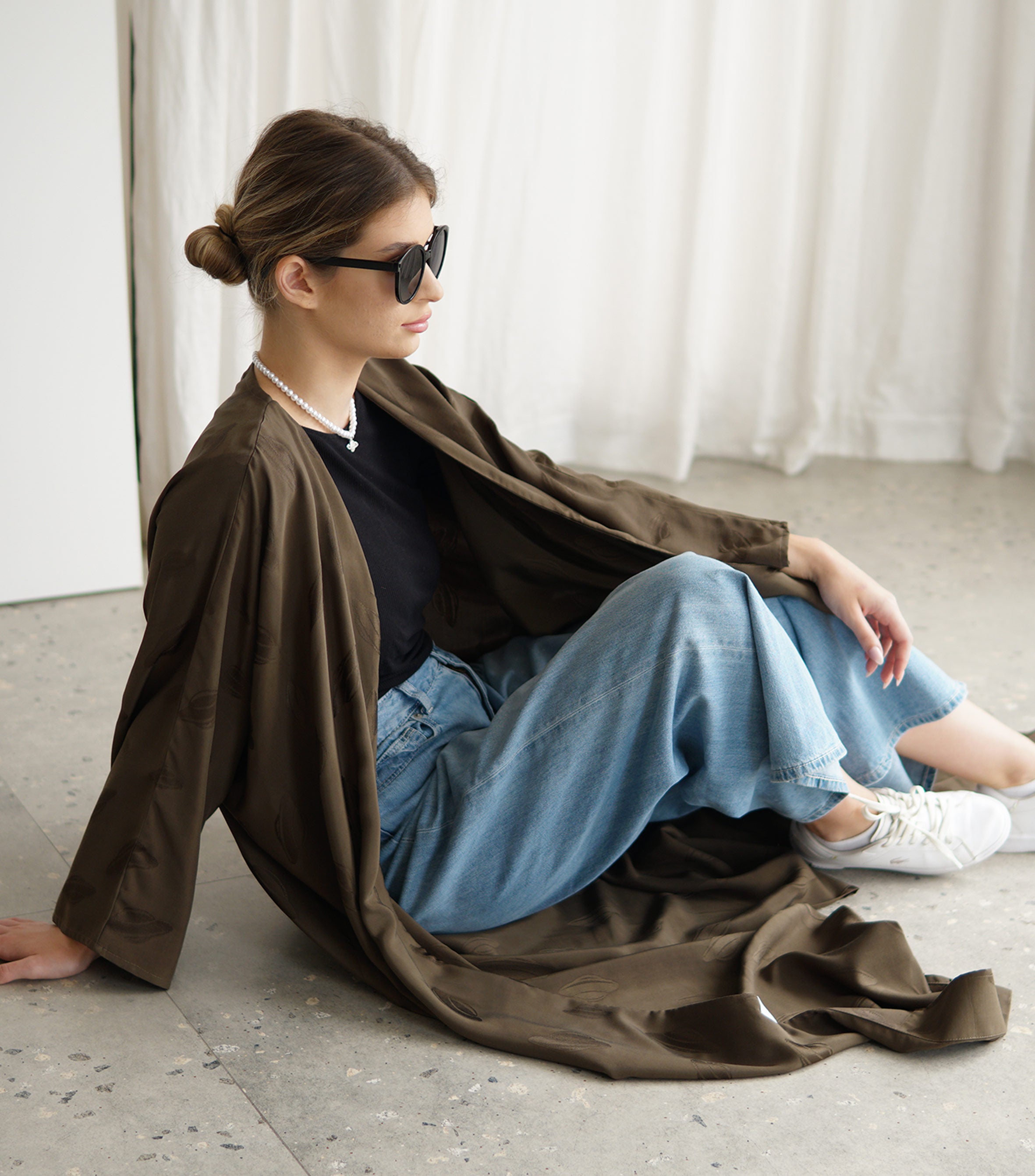 UFO Abaya - Olive