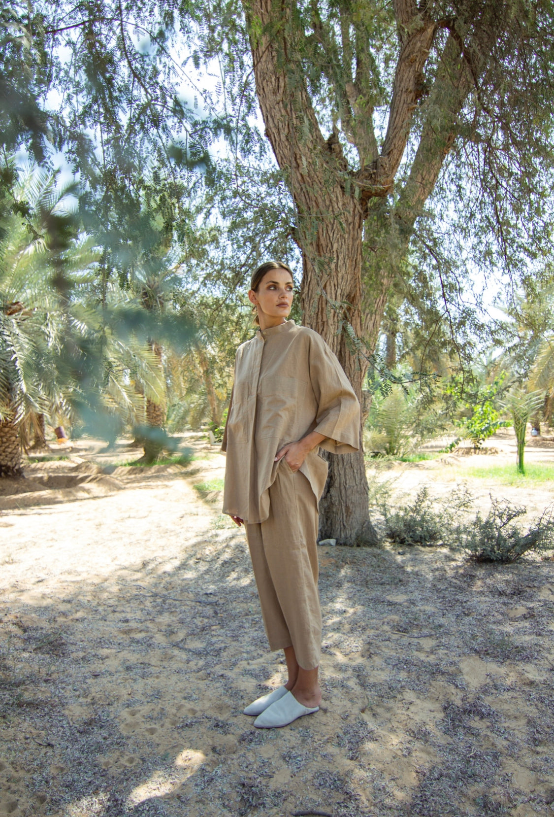 Sand Trouser Set