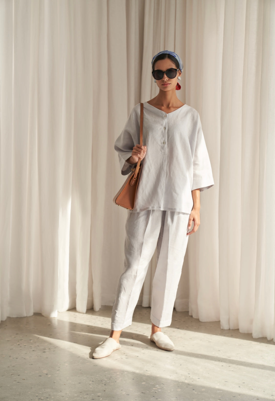 Glacier Grey Trouser Set