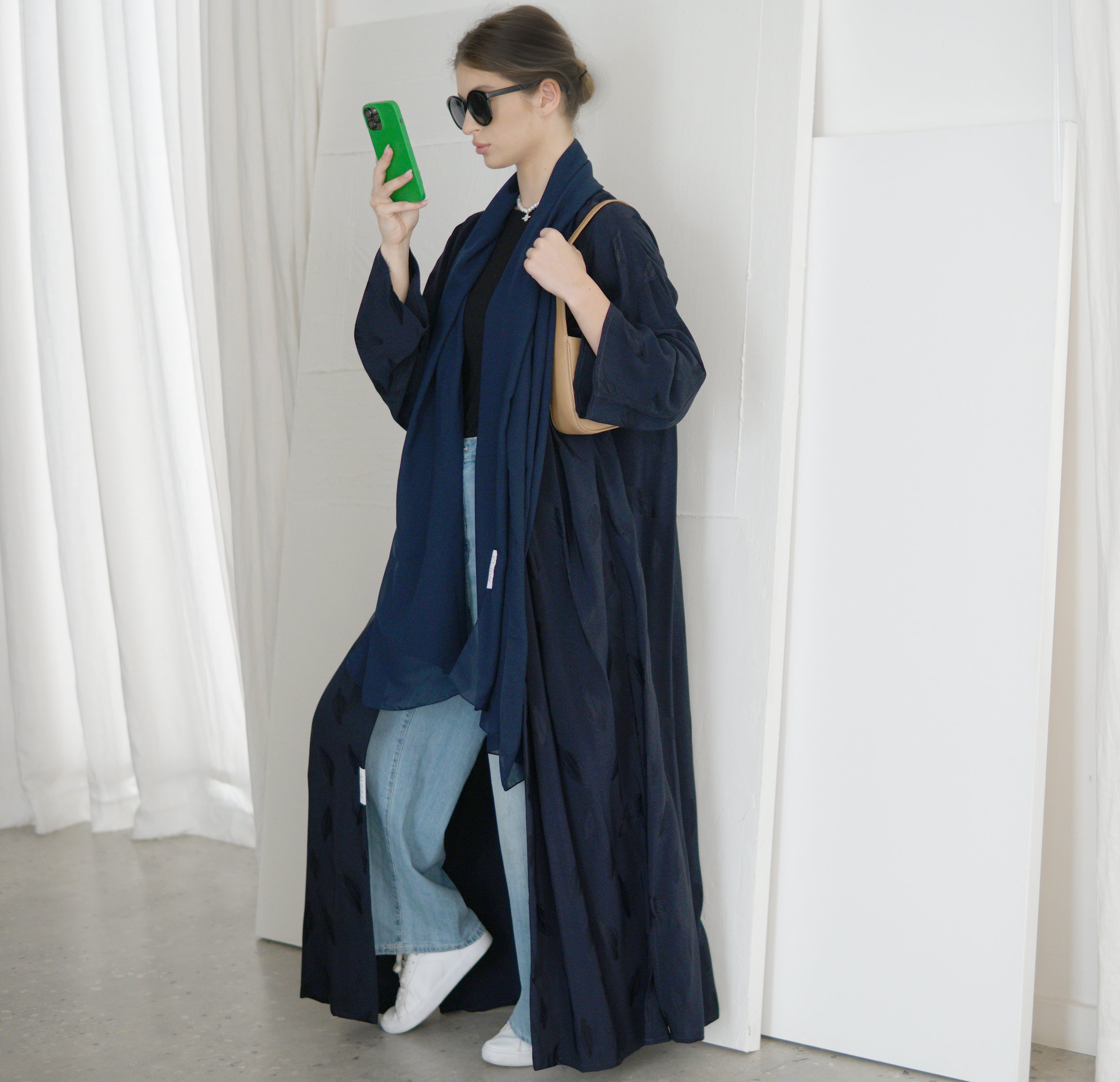 UFO Abaya - Blue