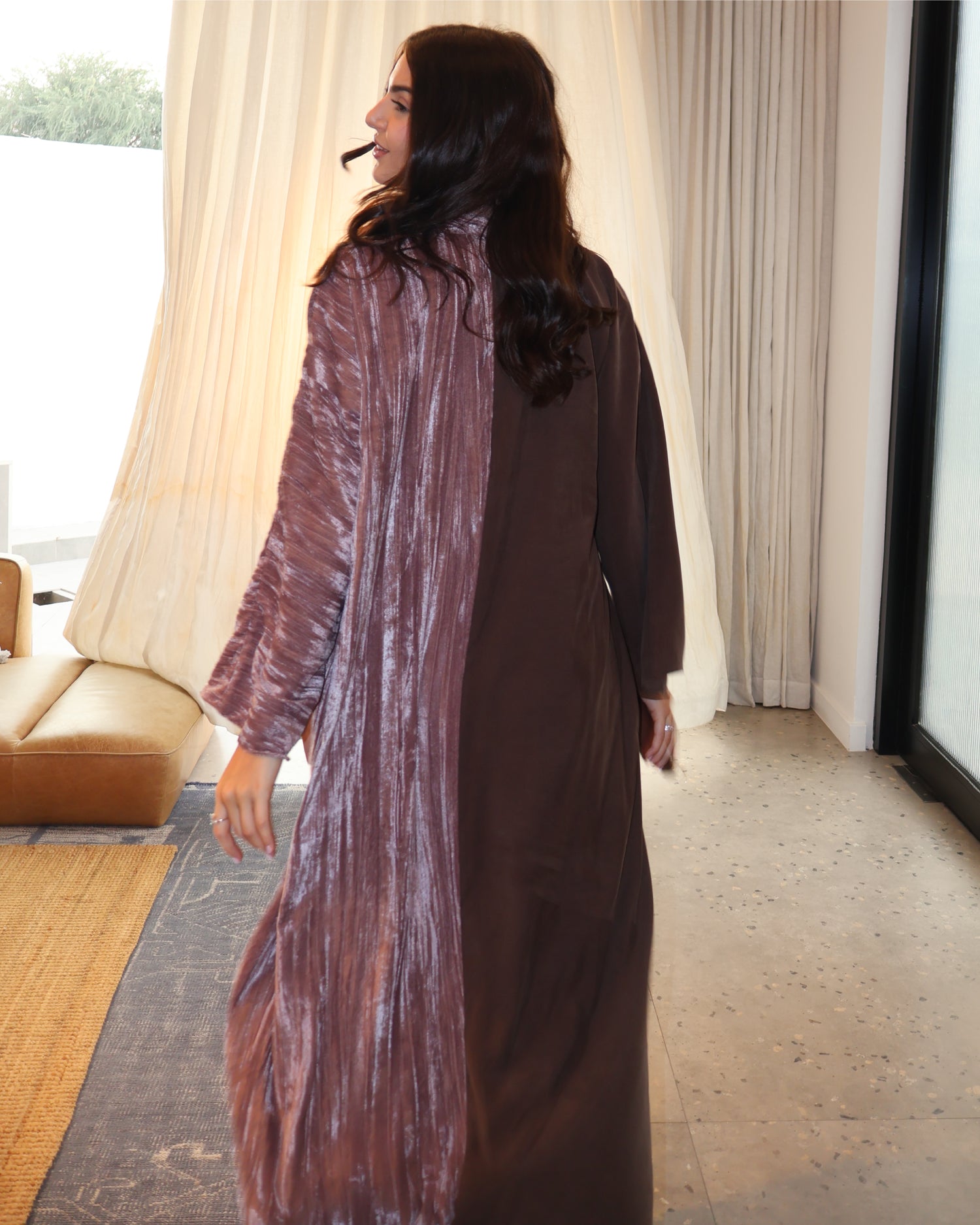 Cocoa Brown Abaya