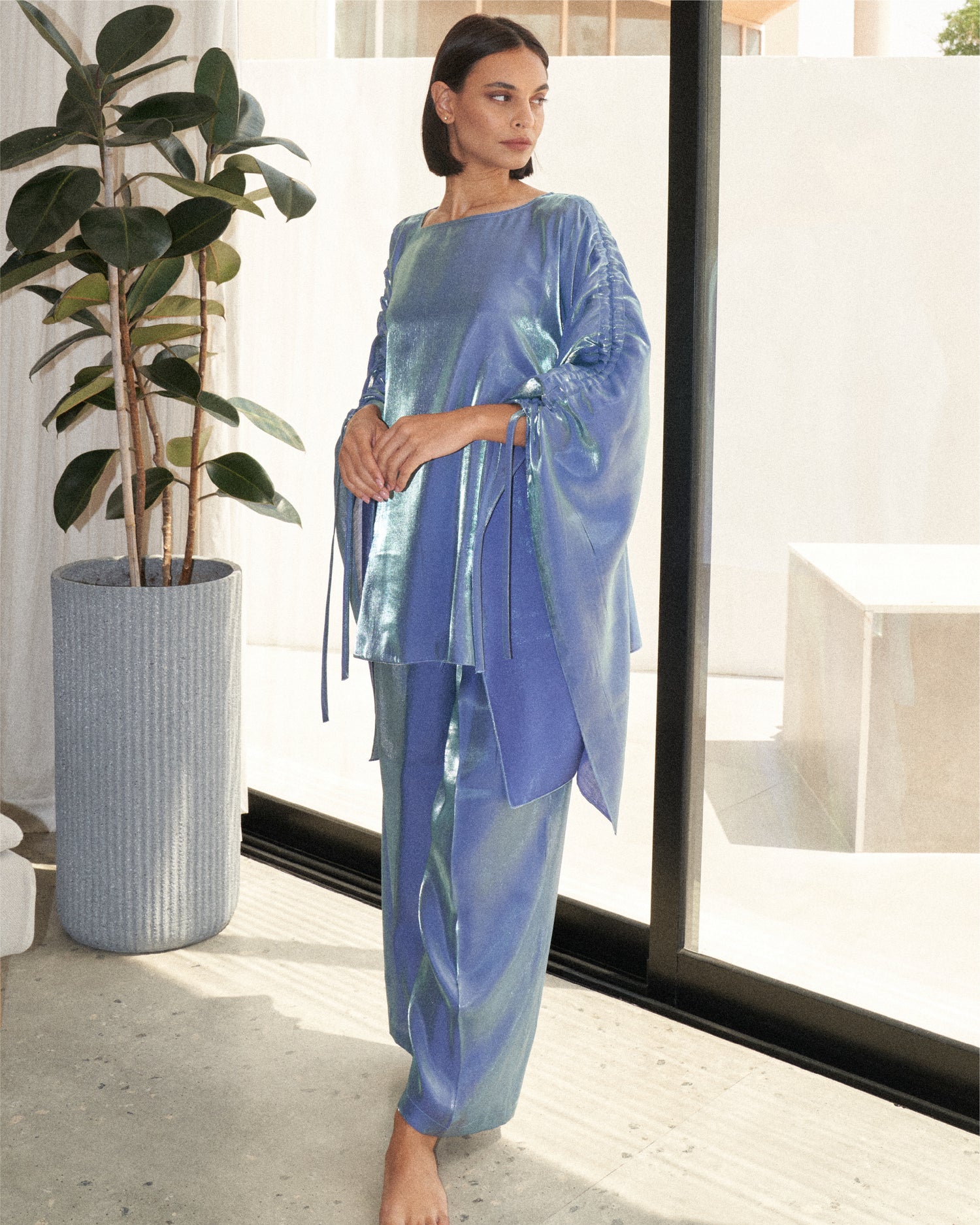 Blue Cotton Set