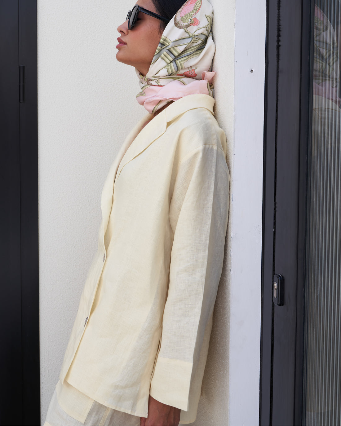 Butter Yellow Trouser Set
