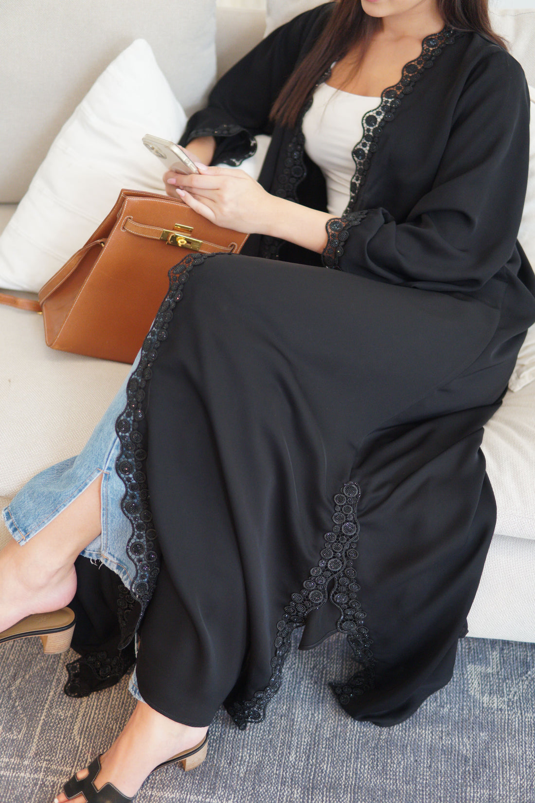 The Noir Abaya