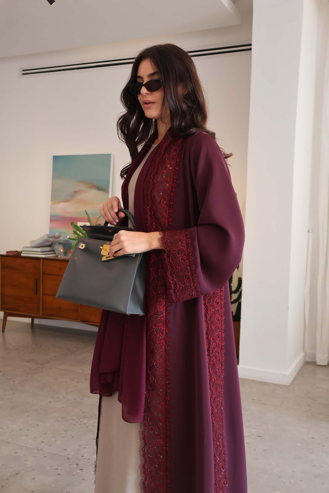 The Crimson Abaya