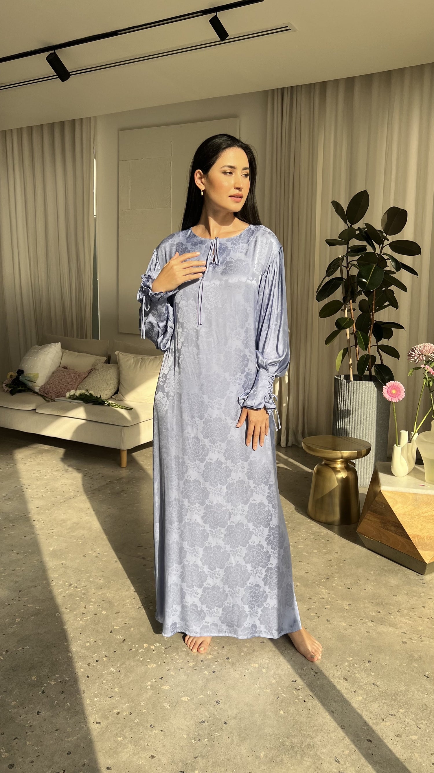 Floral Print Kaftan