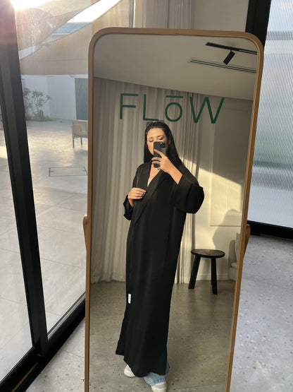 Vest Black Abaya