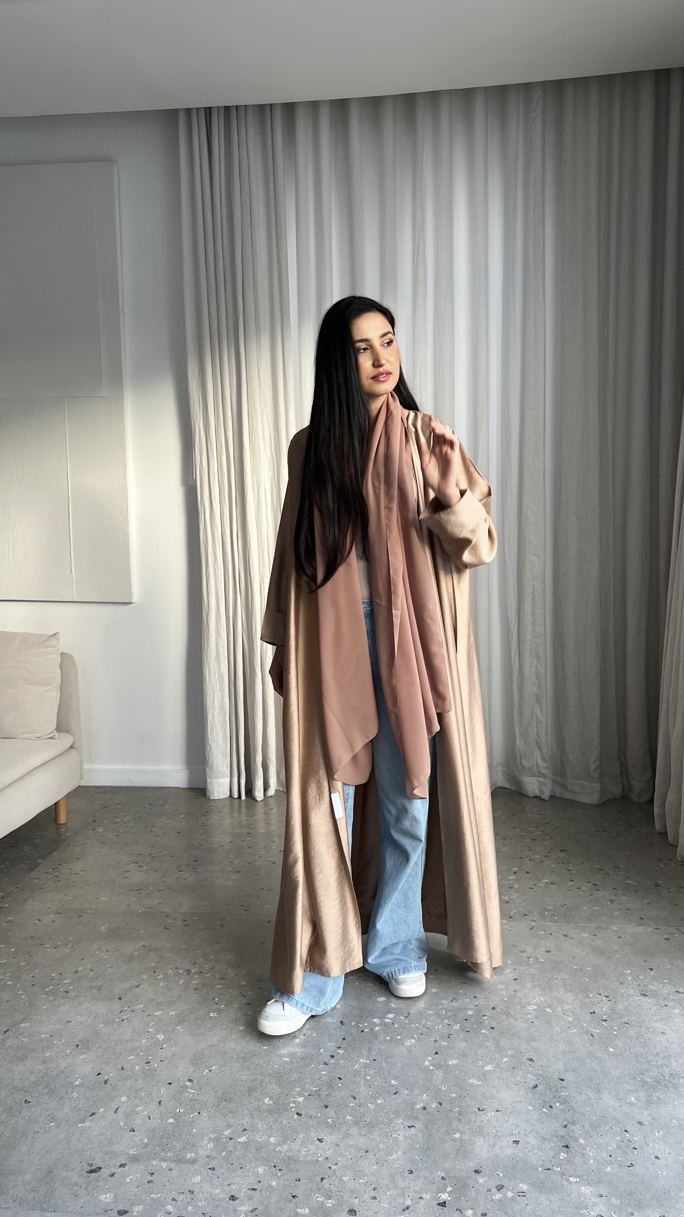 Beige Abaya