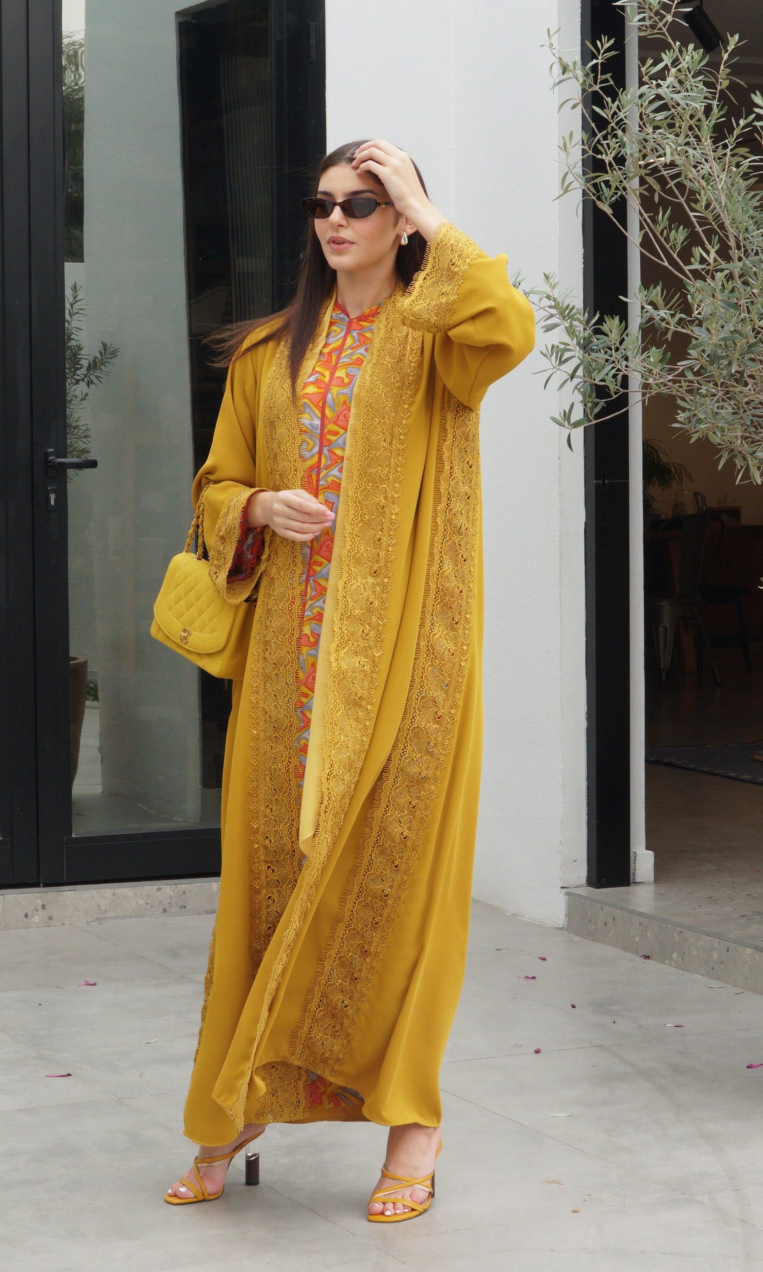 The Saffron Abaya