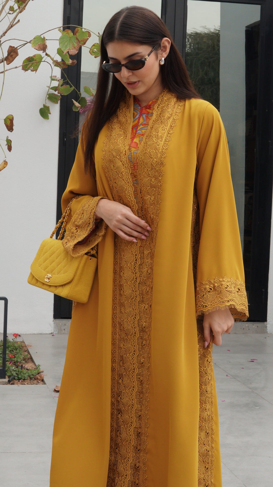 The Saffron Abaya
