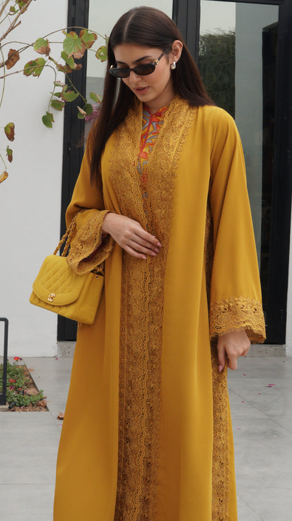 The Saffron Abaya